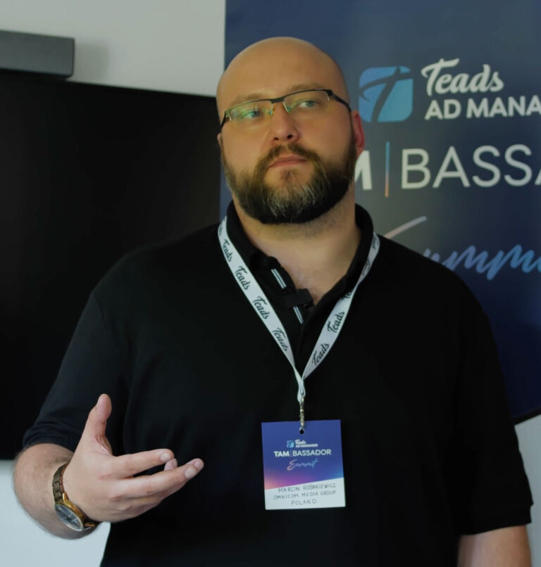 TAMbassador Testimonials Marcin Robakiewicz