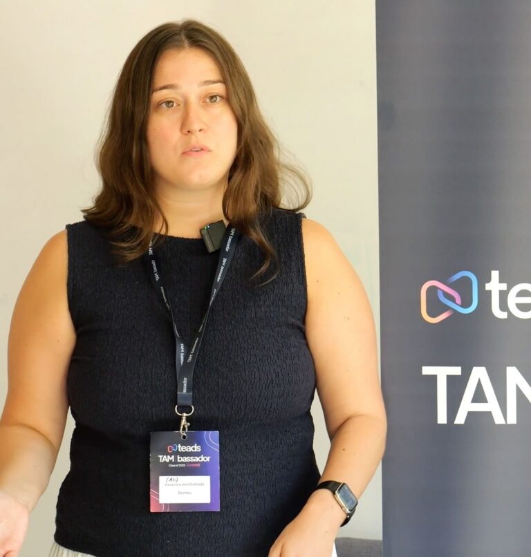 Ali Whitehouse TAMbassador Program Testimonial